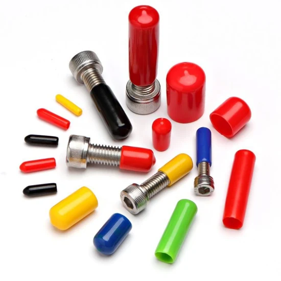 PVC Pipe Fitting Caps Plug Screw Rebar Protector Cover Thread Tube Protector Plastic End Cap