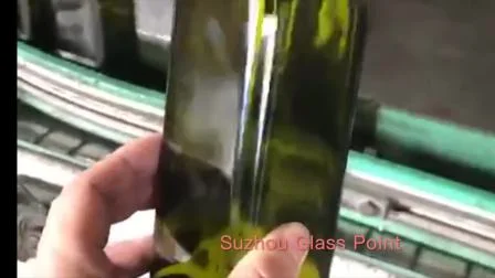 1000ml Green Olive Oil Glass Bottle Chinese Factory