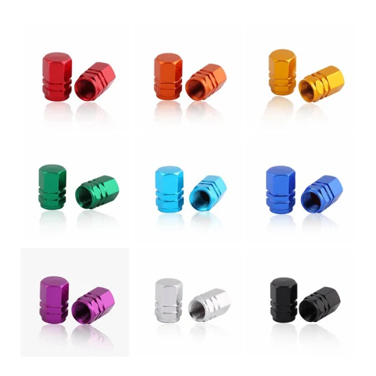 Aluminum Tire Valve Car Dust Cap Wheel Spare Parts