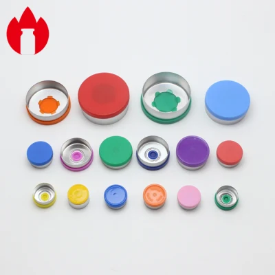 13mm 15mm 20mm 28mm 32mm Pharmaceutical Aluminum Plastic Flip off Cap for Injection Vial