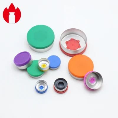 13mm 20mm 32mm Pharmaceutical Injection Aluminum Plastic Flip off Tear off Cap